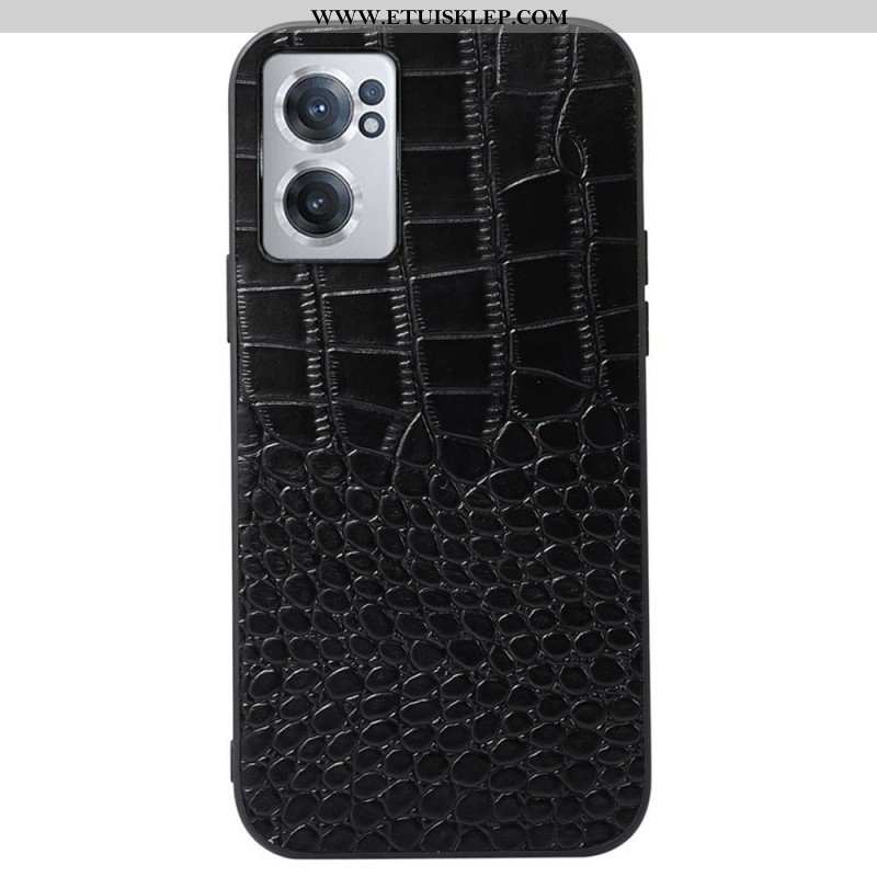 Etui do OnePlus Nord CE 2 5G Krokodyl Tekstura